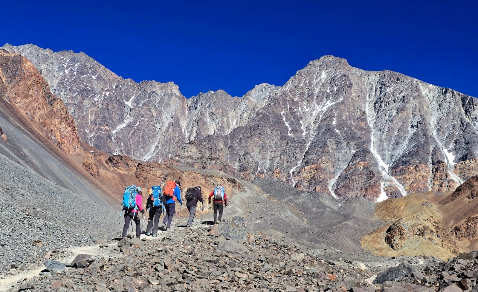 Iniciándome en alta montaña
