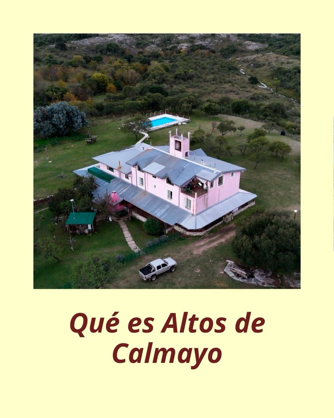 Vivir el campo en las Sierras de Calamuchita 8