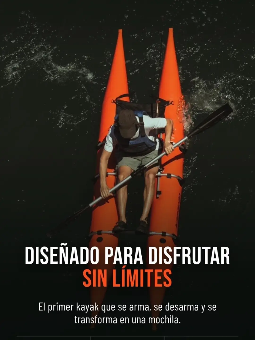 Tu kayak en una mochila: navegá donde quieras 4